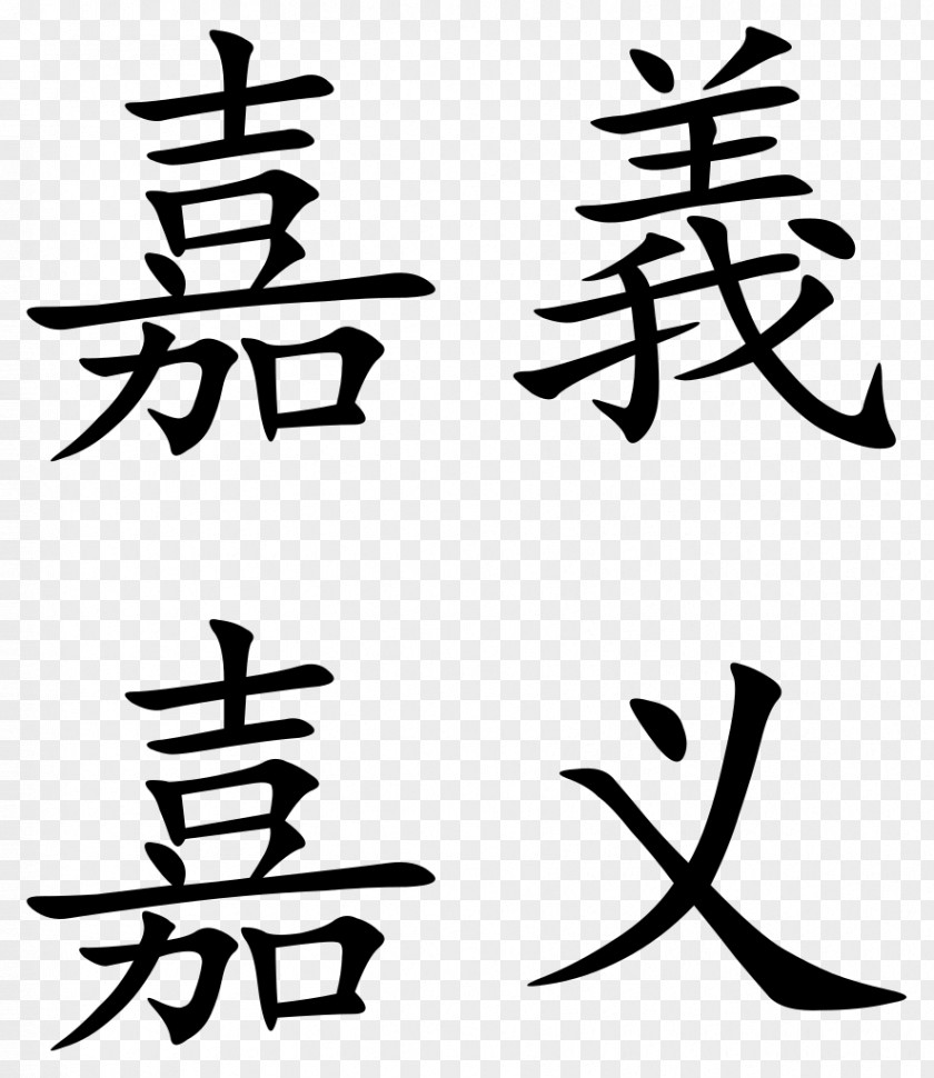 Chinese Character Chiayi Characters Meaning Word PNG
