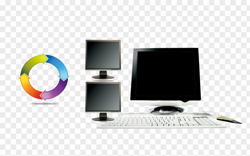 Desktop PC Display Device Computer PNG