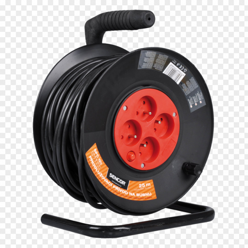 Drum Extension Cords AC Power Plugs And Sockets Electrical Cable PNG