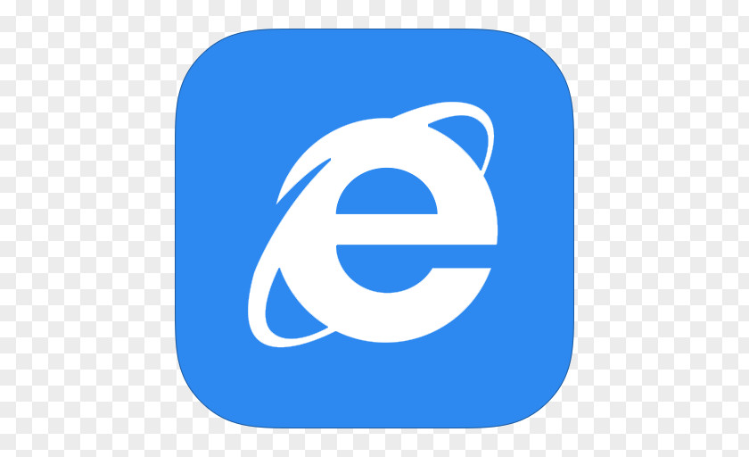 MetroUI Browser Internet Explorer 10 Blue Area Text Symbol PNG