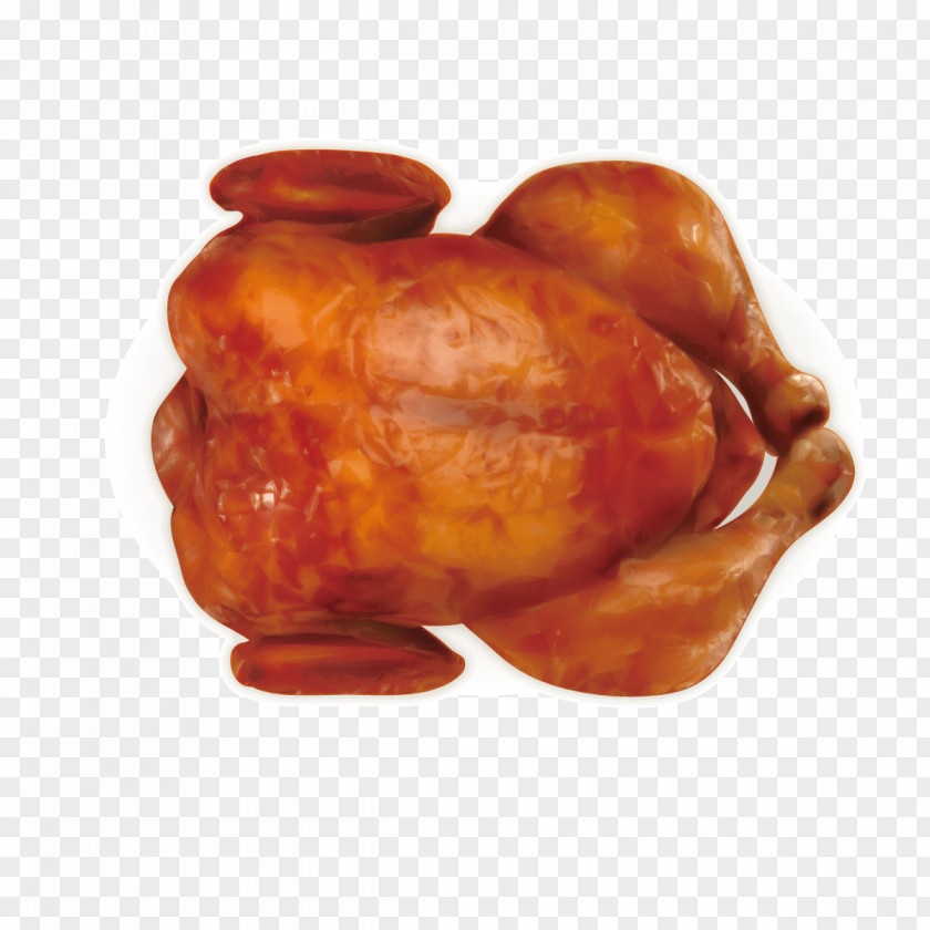 Vector Roasted Whole Chicken Barbecue Roast Fried Buffalo Wing PNG
