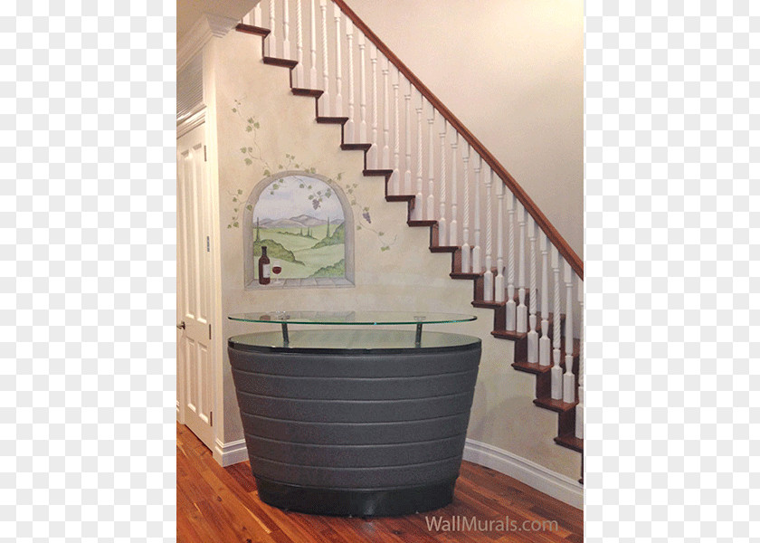 Window Mural Stairs Wall Arch PNG