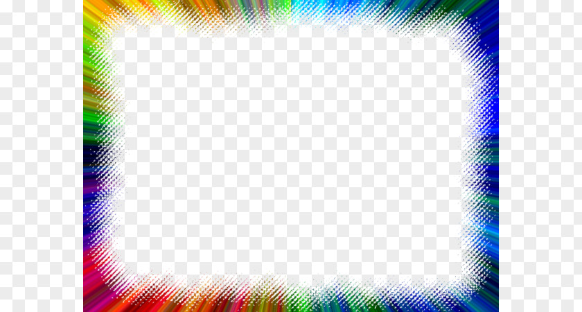 Color Rainbow Cliparts Light Picture Frames Clip Art PNG
