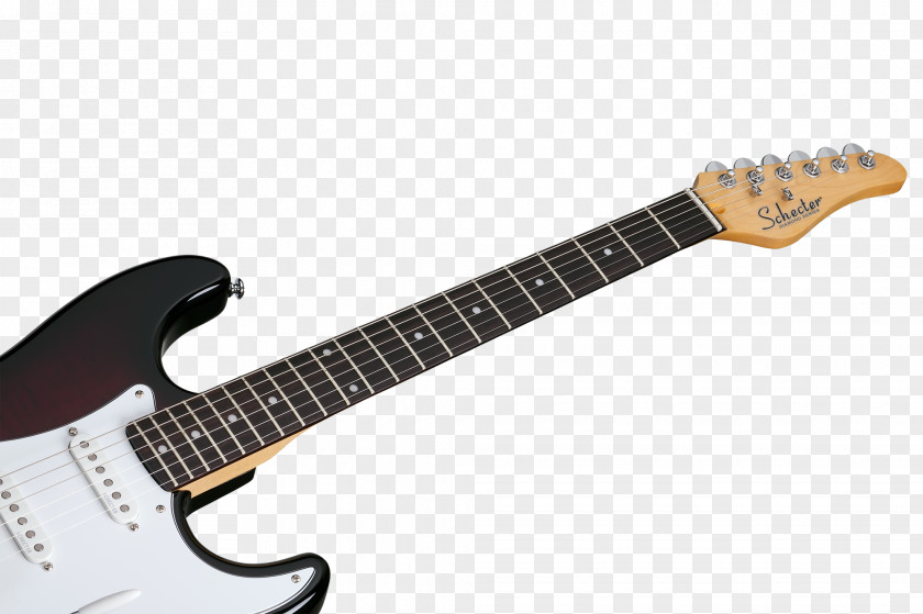 Electric Guitar Acoustic-electric Bass Schecter Research PNG
