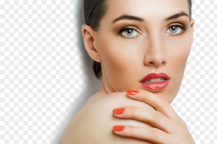 Europe Makeup Model Lip Balm Cosmetics Gloss Liner PNG