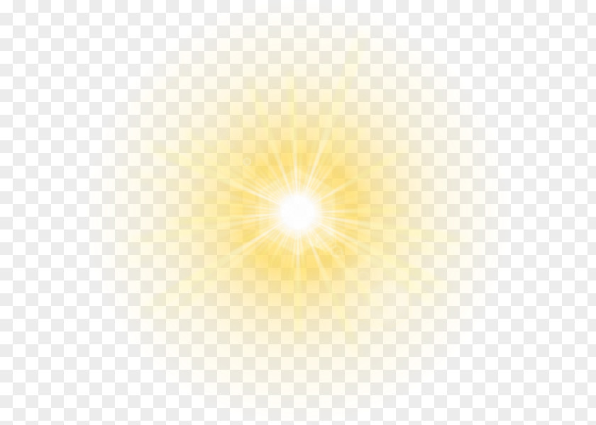 Golden Sun Light Glory Clip Art PNG