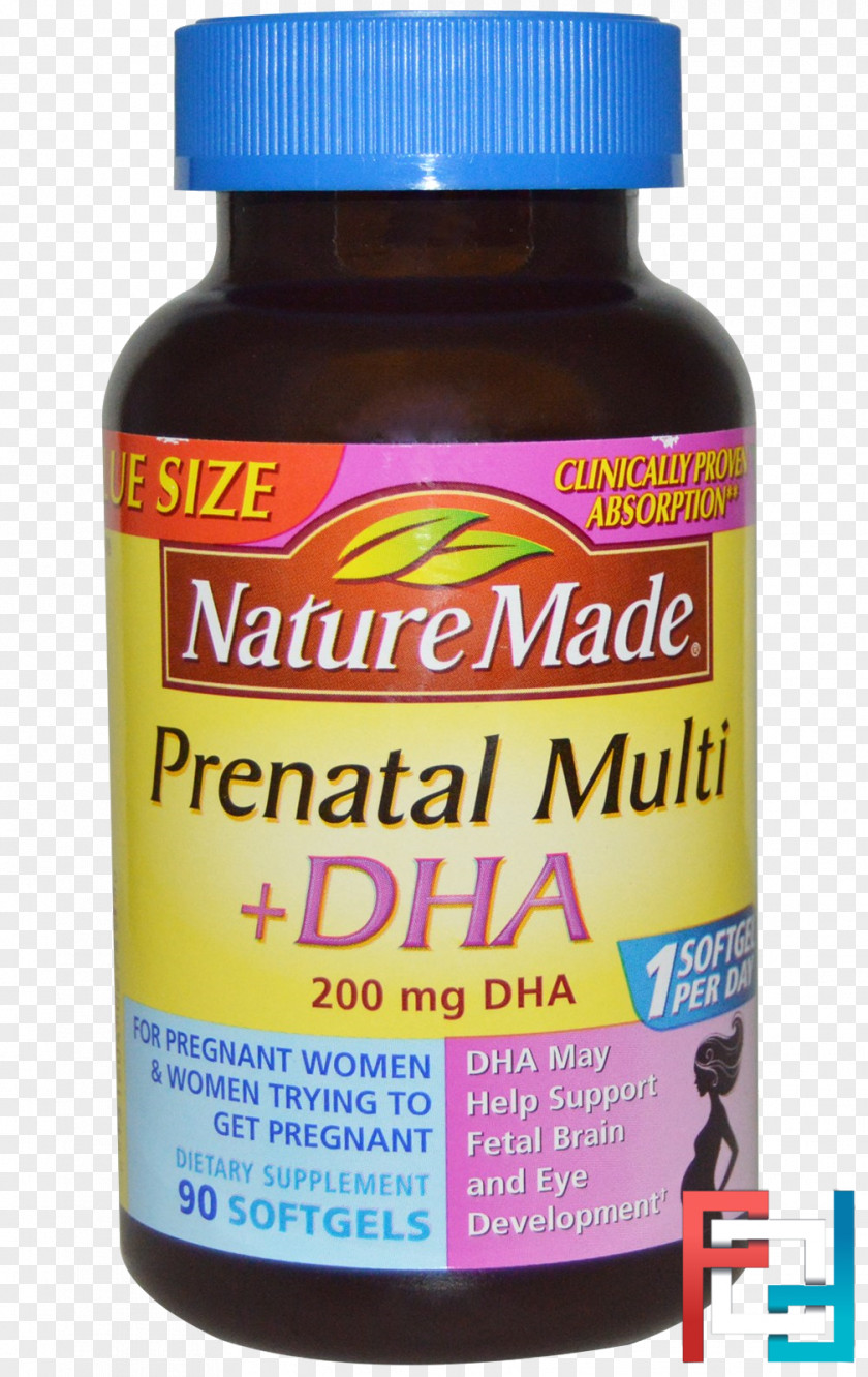 Prenatal Vitamins Dietary Supplement Softgel Docosahexaenoic Acid Liquid PNG