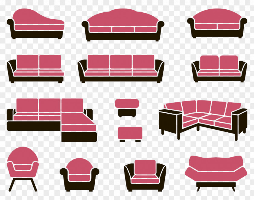Sofa Model Pictures Table Couch Furniture Chair PNG
