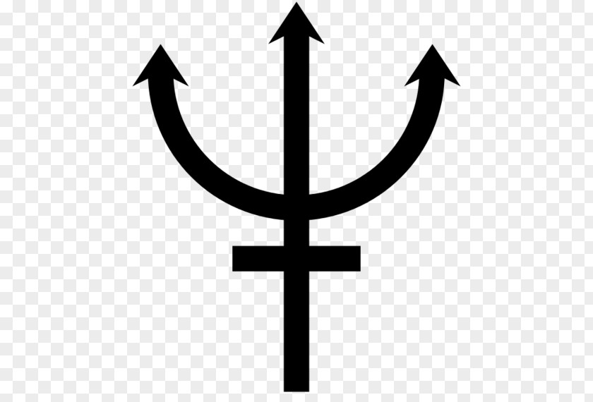 Trident Of Poseidon Planet Symbols Neptune Earth Symbol PNG
