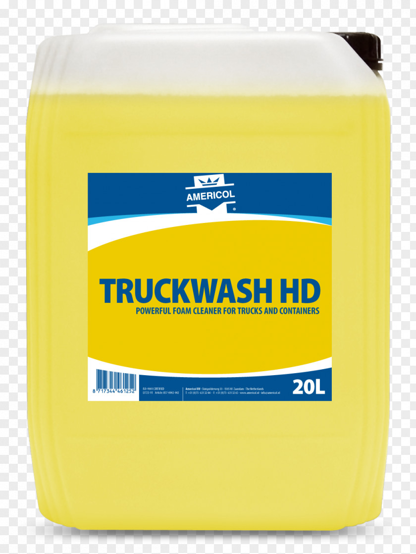 Truck Cleaning Soap Intermodal Container PNG
