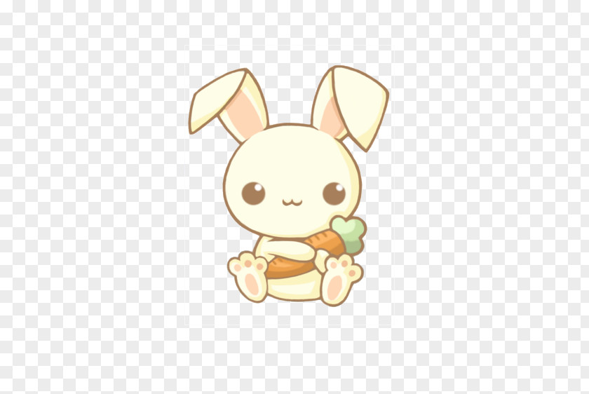 Cute Bunny Easter Rabbit Kavaii Drawing Cuteness PNG