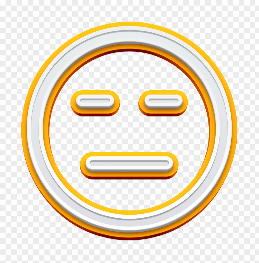 Emotions Rounded Icon Emoticon Square Face With Closed Eyes And Mouth Of Straight Lines PNG