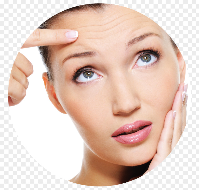 Face Wrinkle Forehead Anti-aging Cream Beauty Parlour PNG