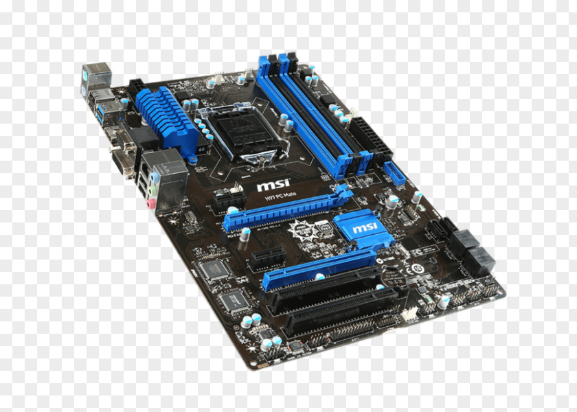 Intel LGA 1150 MSI Z97 PC Mate Motherboard PNG
