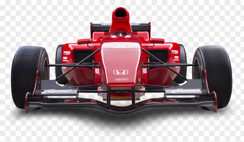 Red Honda Formula Lite Car One Racing PNG