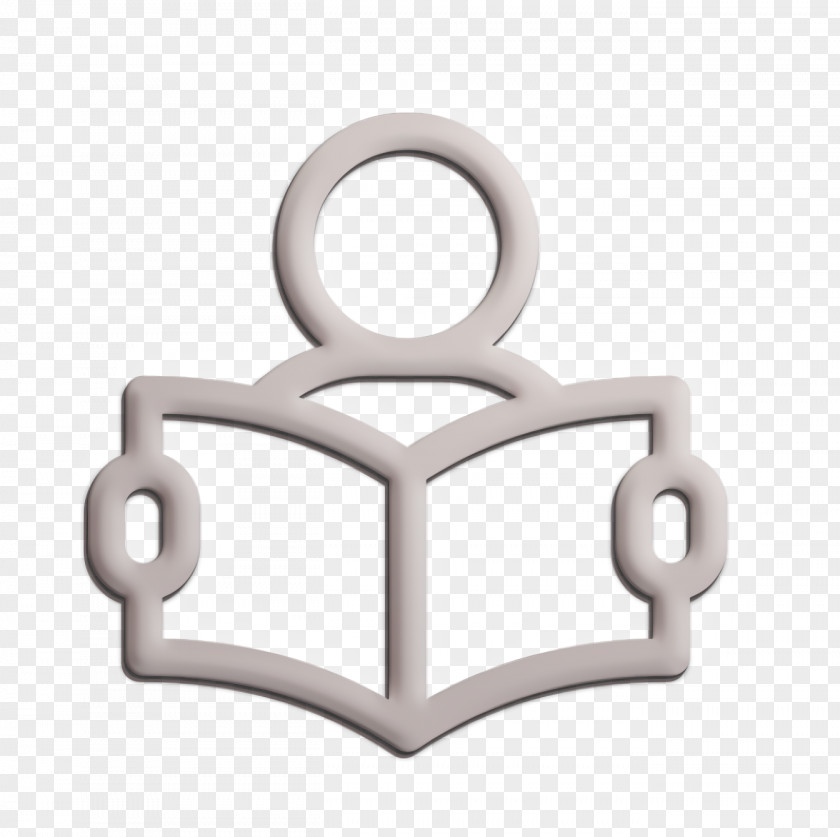 Silver Fashion Accessory Time Management Icon Study Book PNG
