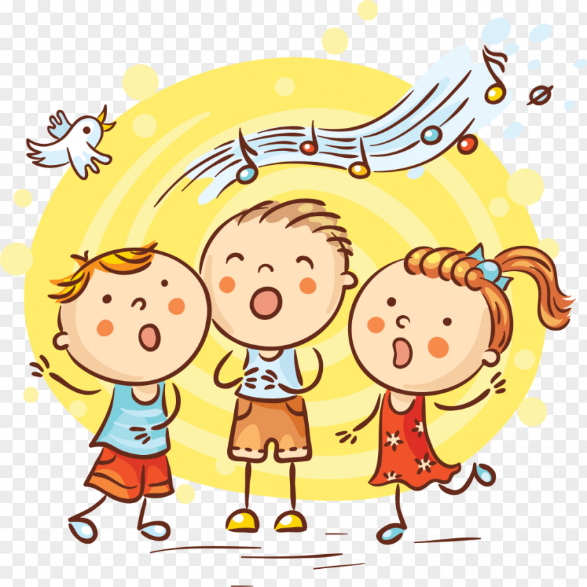 Singing Song Royalty-free Cartoon PNG