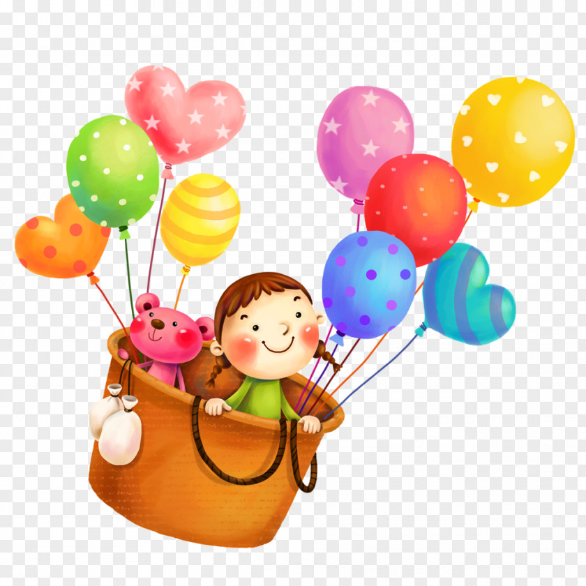 Balloon Box In The Child Display Resolution High-definition Television Wallpaper PNG