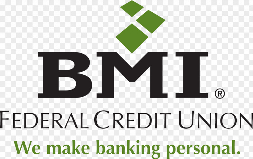 Bank BMI Federal Credit Union Logo Cooperative Brand PNG