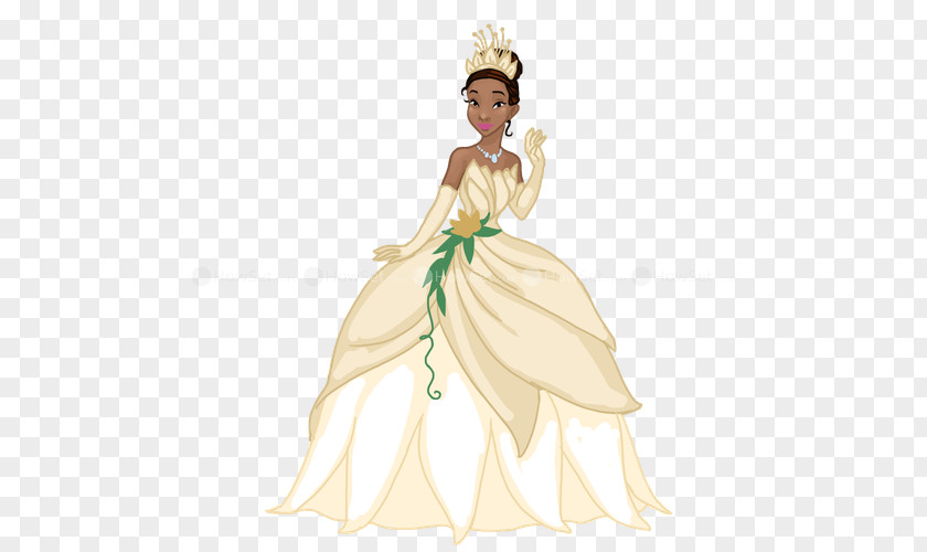 Bride Tiana Bayou Gown Wedding Dress PNG