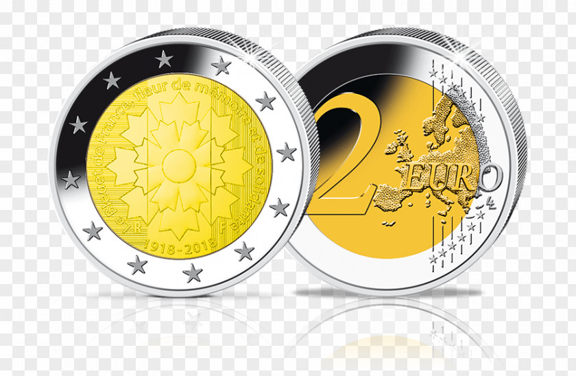 Coin Euro Coins 2 Commemorative PNG