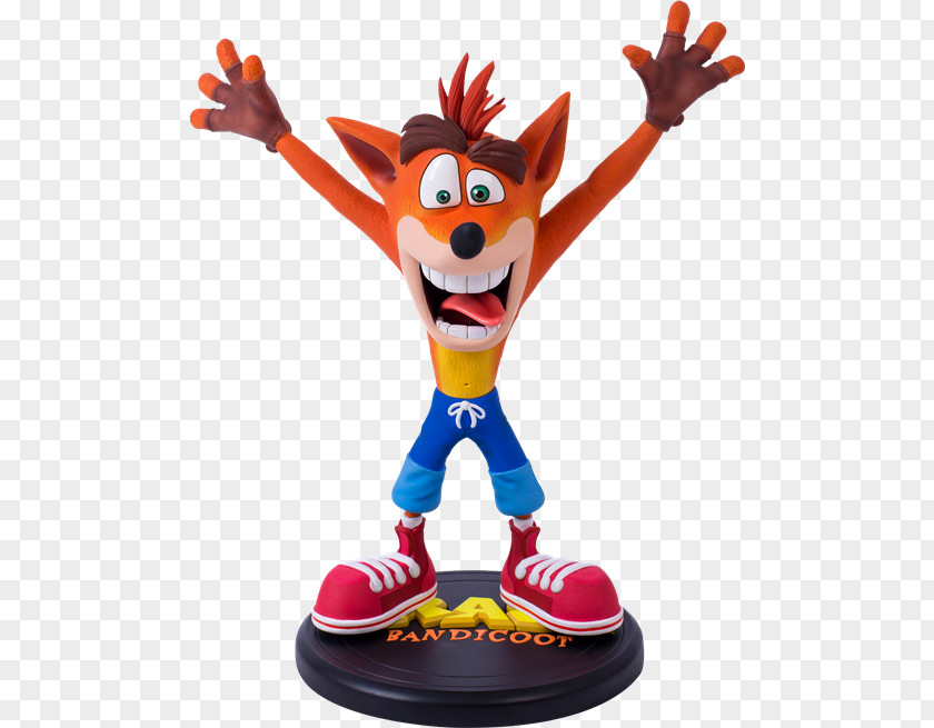 Crash Bandicoot N. Sane Trilogy PlayStation 4 2: Cortex Strikes Back Statue PNG