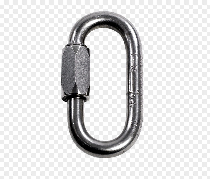 Screw Lock Carabiner Metal Product Design Builders Hardware PNG