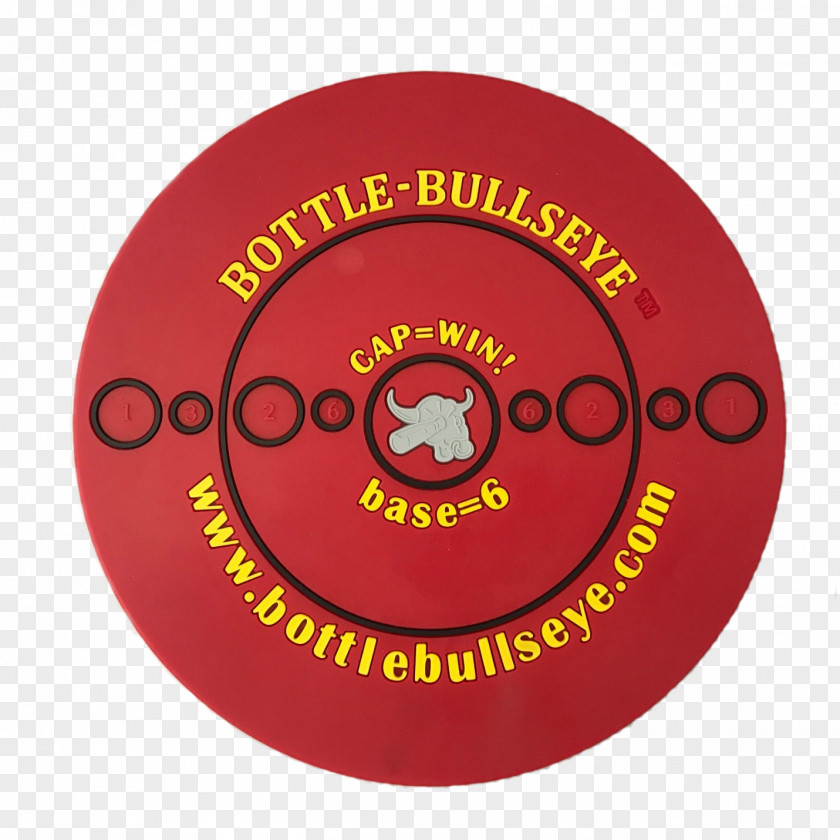 Bullseye Logo Art Entertainment Bottle PNG