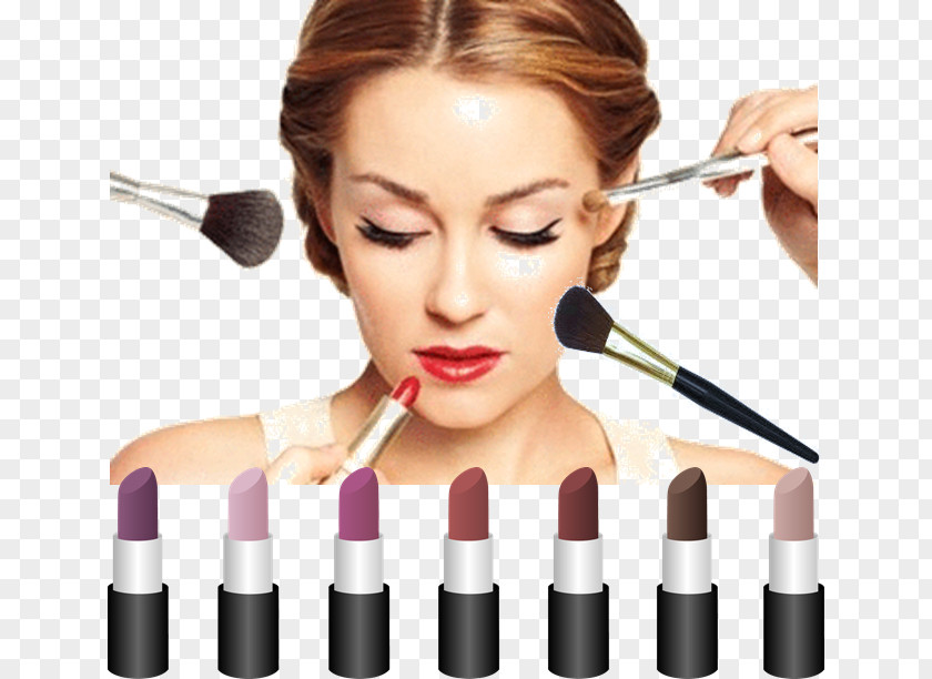 Makeup Cosmetics Make-up Artist Lipstick Eye Shadow Mascara PNG