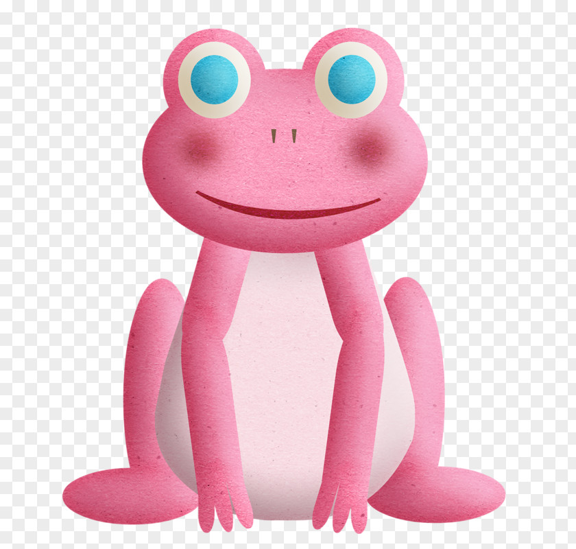 Pink Frog Still Life: Roses Animal Clip Art PNG