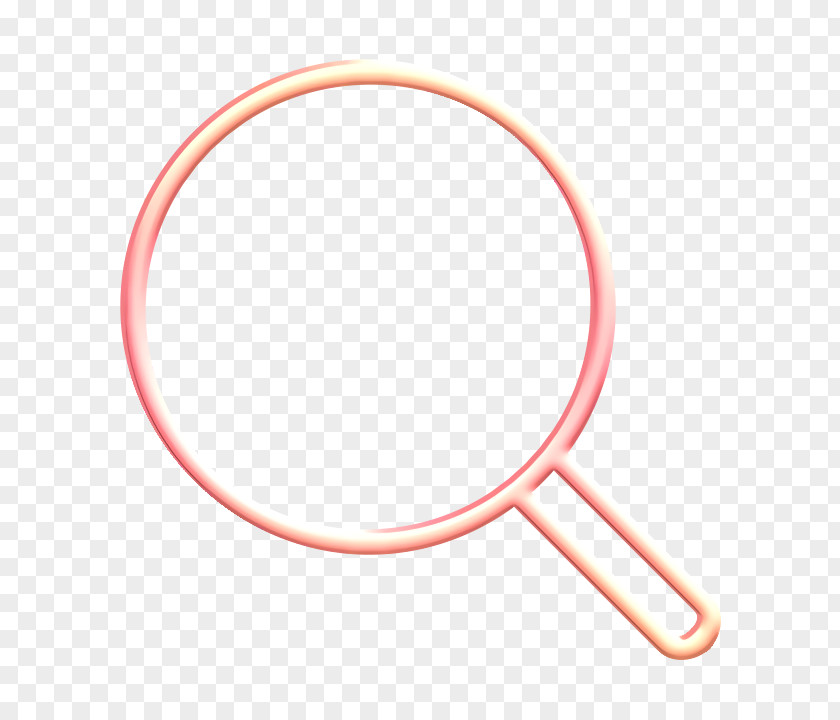 Pink Search Icon Browse Explore Find Out PNG