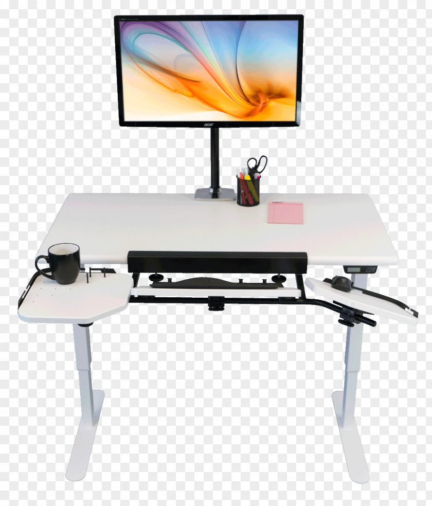 Table Computer Desk Standing Treadmill PNG