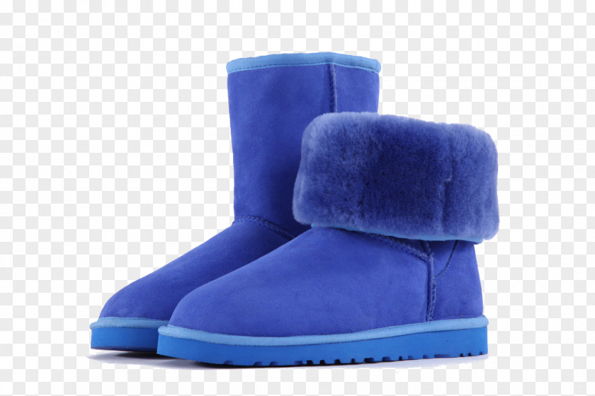 Blue Snow Boots Boot PNG