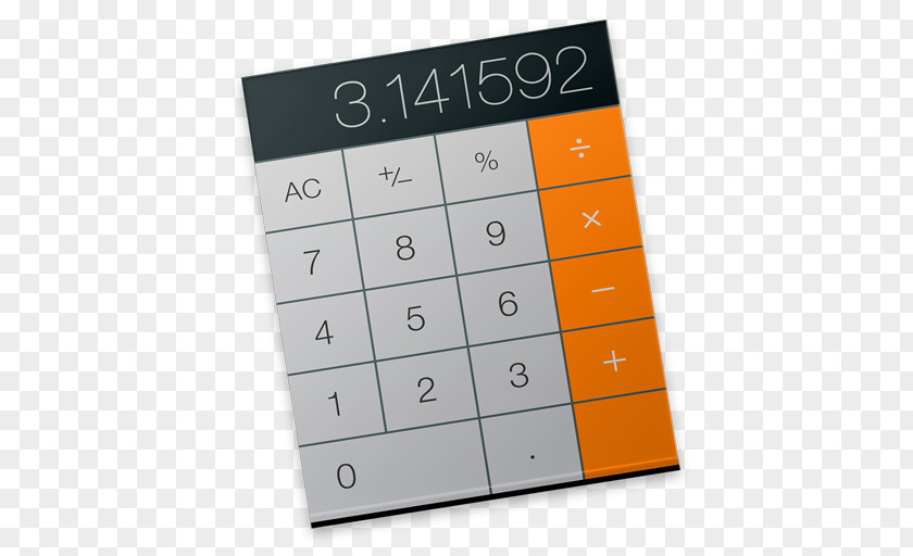 Calculator Apple Icon Image Format MacOS PNG