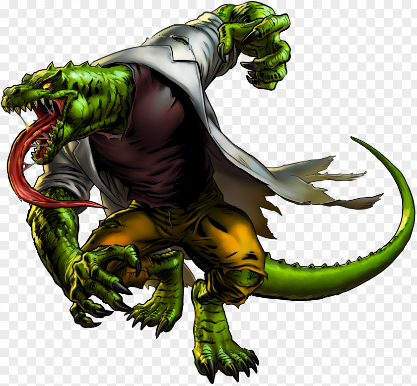 Lizard Dr. Curt Connors Spider-Man Venom Marvel: Avengers Alliance PNG