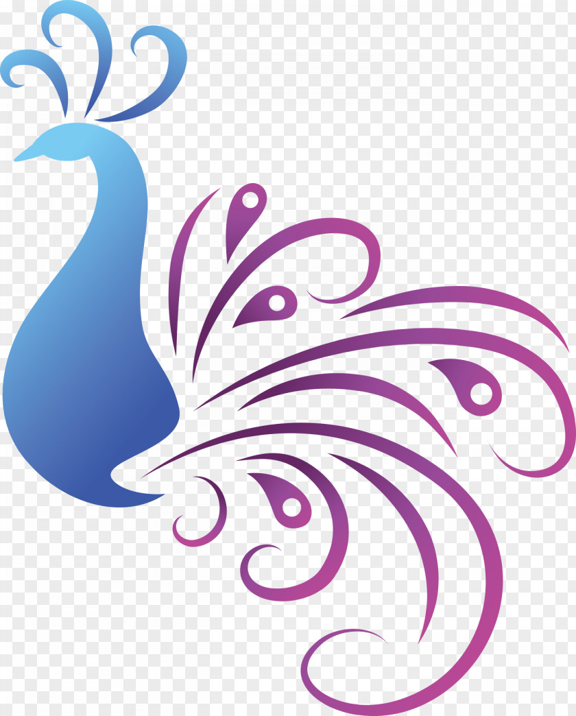 Peacock Element Vector Peafowl Bird Clip Art PNG