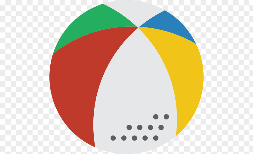 Rainbow Beach Ball 12 Pack PNG