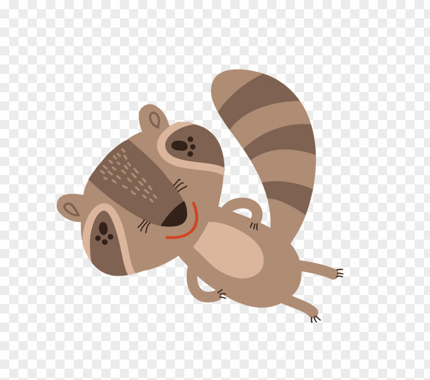 Flat Cartoon Skunk Small Animals Animal Design PNG