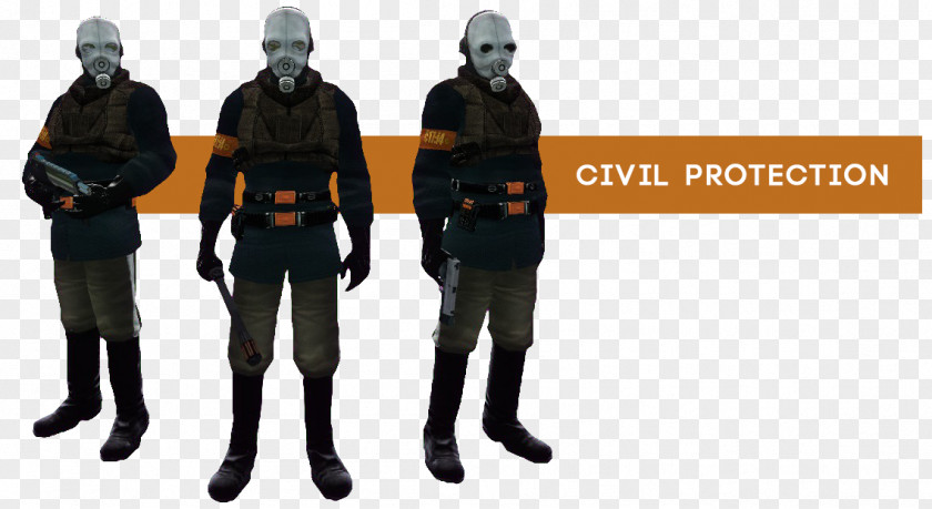 Half-Life 2 Combine Civil Defense Civilian PNG