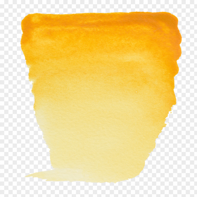 Orange Yellow Watercolor Painter PNG