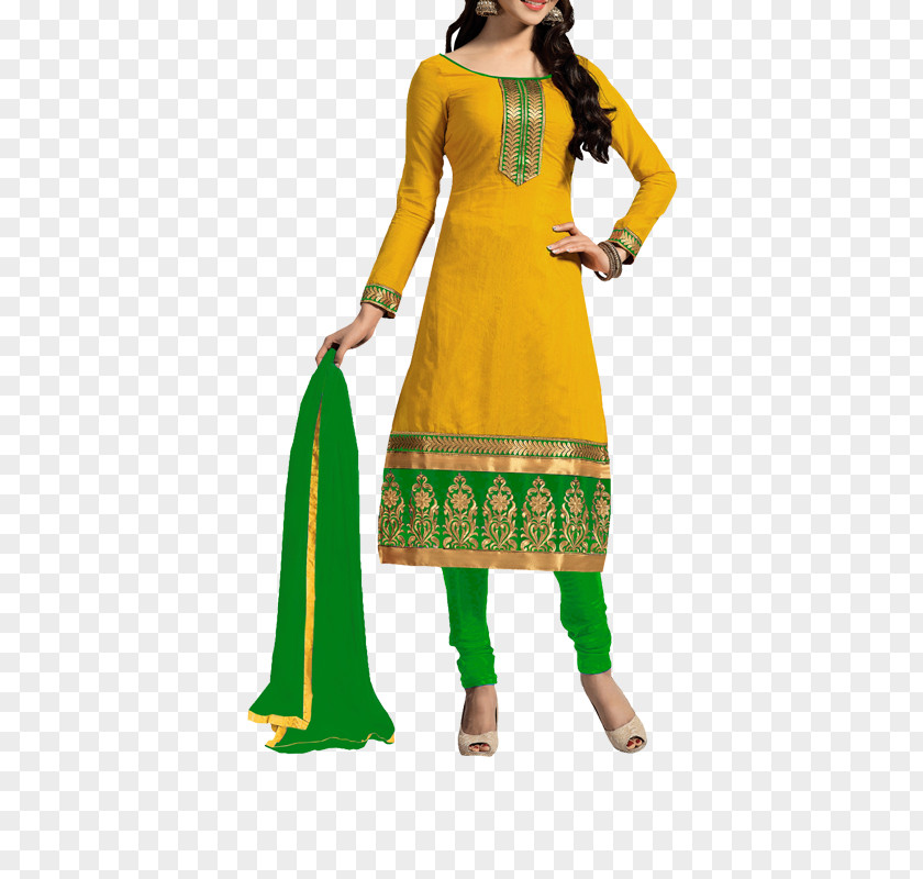 Suit Chanderi Shalwar Kameez Choli Dupatta PNG