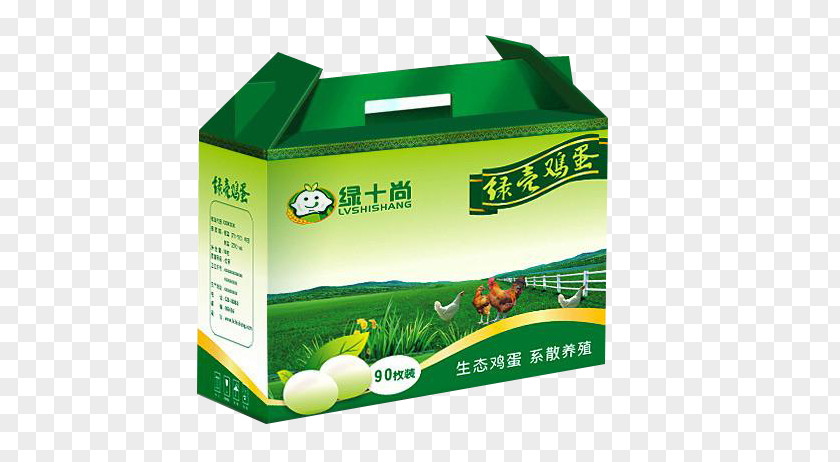 Egg Box Packaging And Labeling Carton PNG