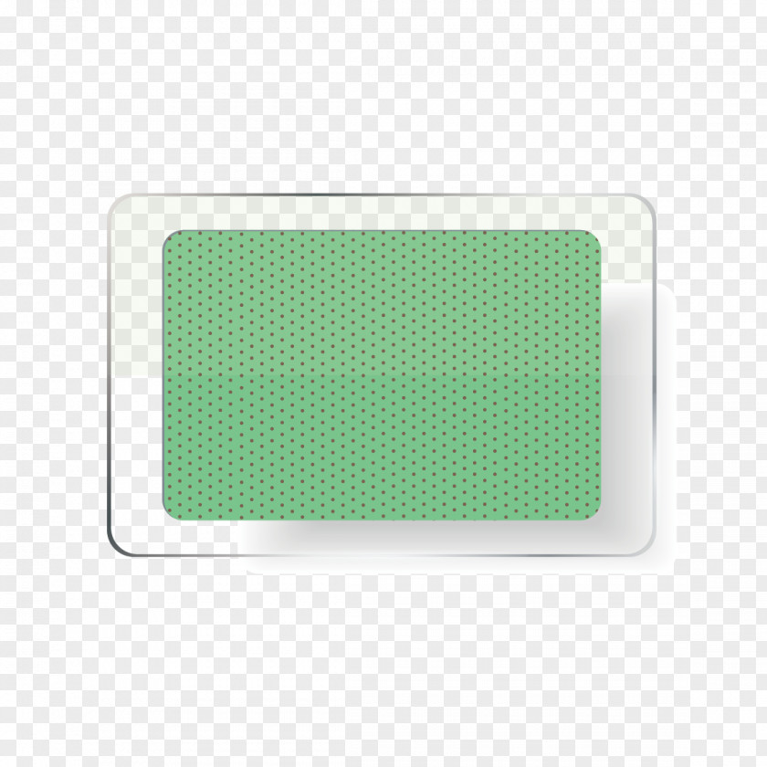 Green Glass Map Polka Dot Rectangle PNG