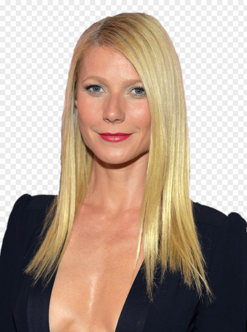 Hair Gwyneth Paltrow Blond Layered Celebrity PNG