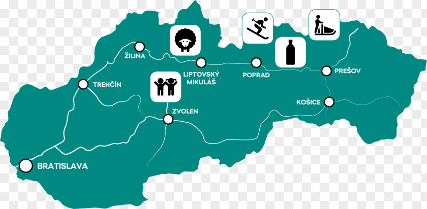 Map Slovakia Vector Graphics Illustration Image PNG