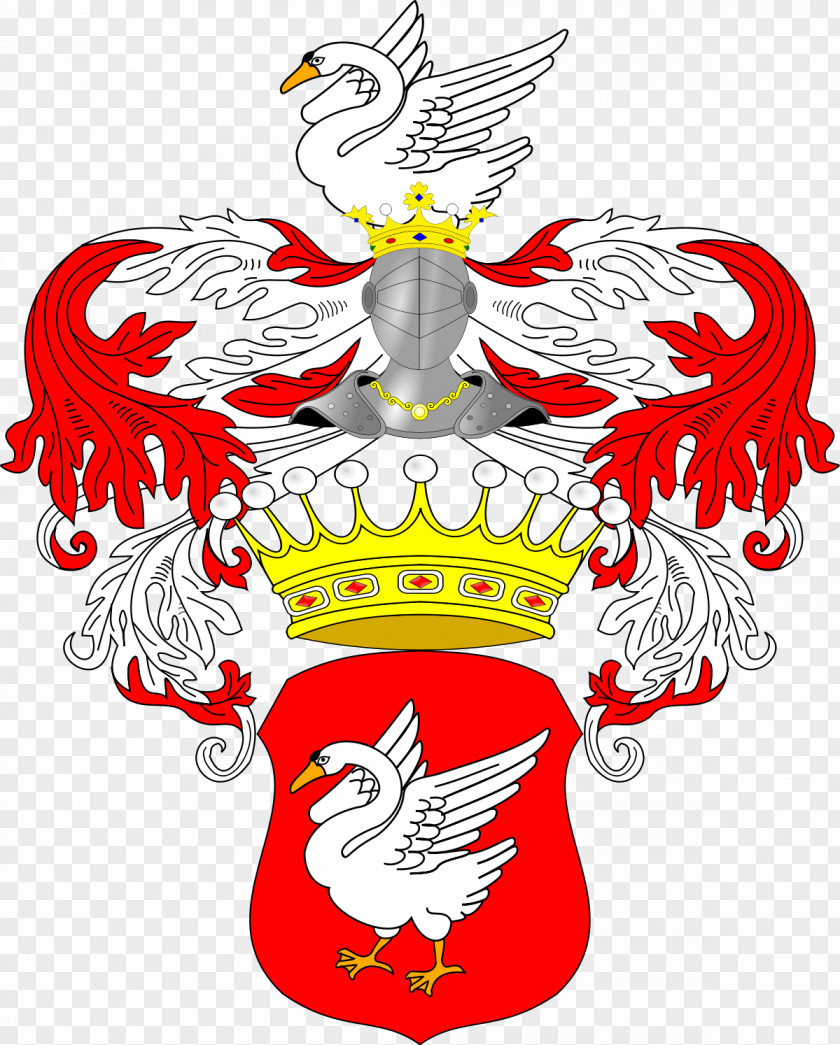 Basil Plant Poland Łabędź Coat Of Arms Polish Heraldry Crest PNG