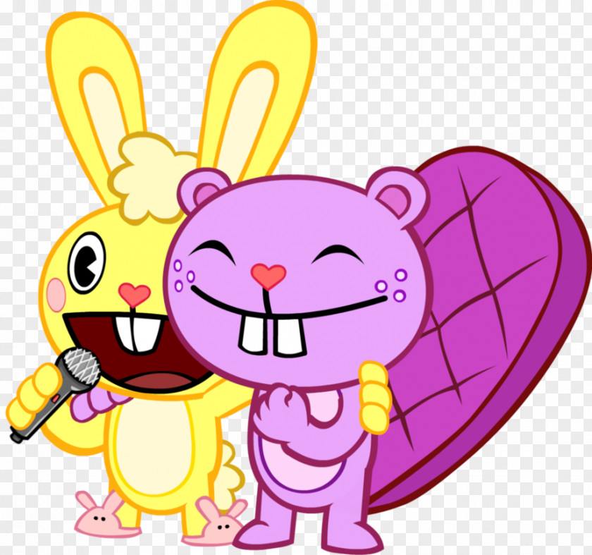 Cuddles Toothy Flaky Flippy Animated Series PNG