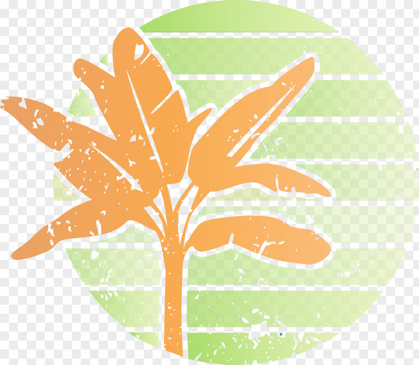 Leaf M-tree Font Orange S.a. PNG