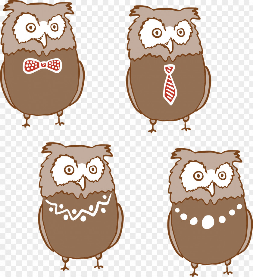 Owl Snowy Bird Clip Art PNG