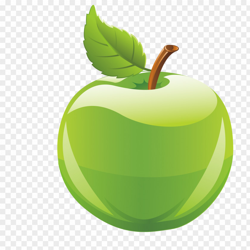 Fresh Green Apple Food Clip Art PNG